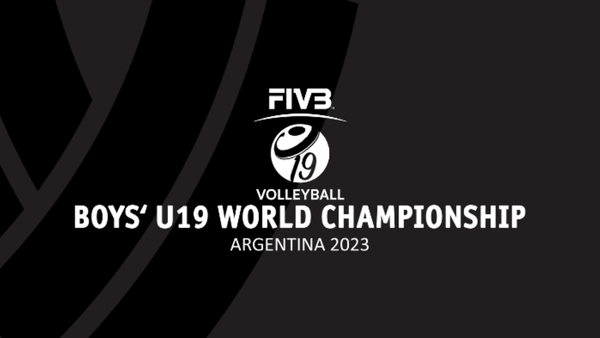FIVB 2023 세계남자유스(U-19)배구 선수권대회 로고.(자료출처=FIVB)  
